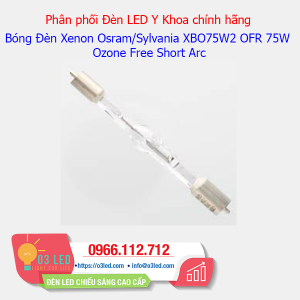 Bóng Đèn Xenon Osram/Sylvania XBO75W2 OFR 75W Ozone Free Short Arc