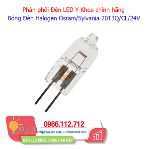 Bóng Đèn Halogen Osram/Sylvania 20T3Q/CL/24V