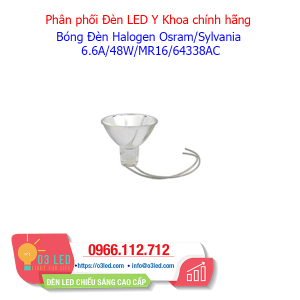 Bóng Đèn Halogen Osram/Sylvania 6.6A/48W/MR16/64338AC