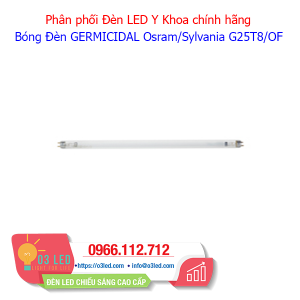 Bóng Đèn GERMICIDAL Osram/Sylvania G25T8/OF