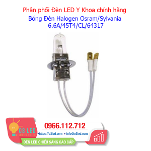 Bóng Đèn Halogen Osram/Sylvania 6.6A/45T4/CL/64317
