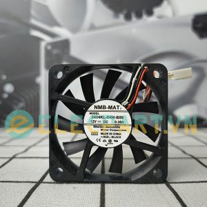 Quạt biến tần NMB 2404KL-04W-B59, 12VDC, 60x60x10mm