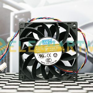 Quạt biến tần AVC DB09225B48H, 48VDC, 92x92x25mm