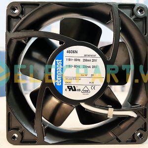 Quạt hút tủ điện EBMPAPST 4606N, 115VAC, 120x120x38mm
