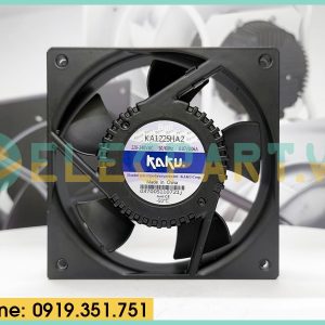 Quạt hút tủ điện KAKU KA1225HA2, 220-240VAC, 120x120x25mm