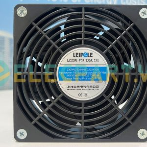 Quạt hút tủ điện LEIPOLE F2E-120S-230, 230VAC, 120x120x38 mm
