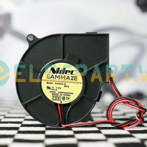 Quạt biến tần NIDEC A35016-16, 12VDC, 75x75x30mm