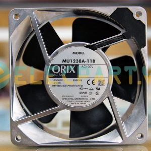 Quạt hút tủ điện ORIX MU1238A-11B, 100VAC, 120x120x38mm