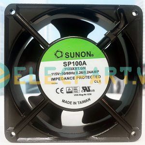 Quạt hút tủ điện SUNON SP100A-1123XBT.GN, 115VAC, 120x120x38mm