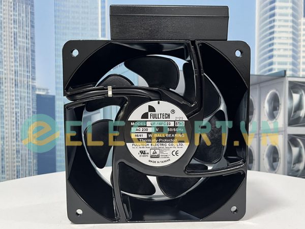 Quạt hút tủ điện FULLTECH UF-16FC23 BTHD, 230VAC, 160x160x62mm