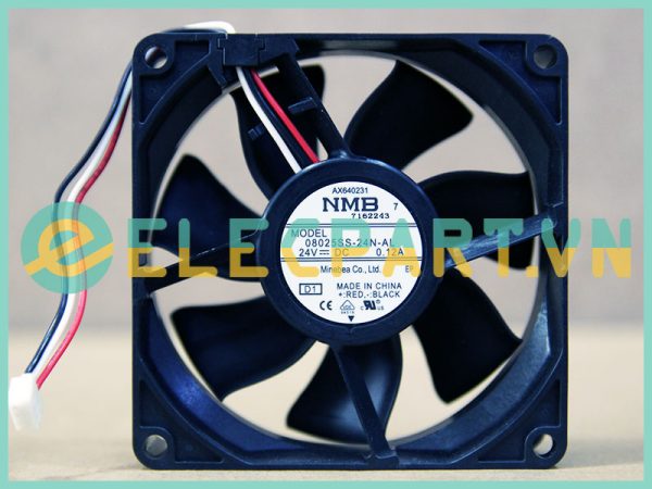 Quạt biến tần NMB 08025SS-24N-AL, 24VDC, 80x80x25mm