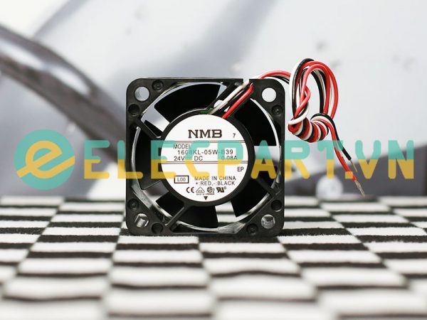 Quạt biến tần NMB 1608KL-05W-B39, 24VDC, 40x40x20mm