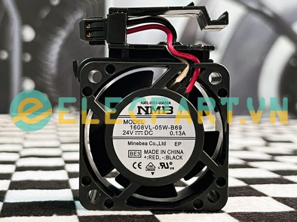 Quạt biến tần NMB 1608VL-05W-B69, 24VDC, 40x40x20mm