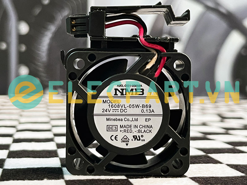 Quạt biến tần NMB 1608VL-05W-B69, 24VDC, 40x40x20mm