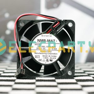 Quạt biến tần NMB 2410ML-05W-B80, 24VDC, 60x60x25mm