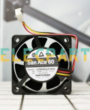 Quạt biến tần SANYO DENKI 109R0612H401, 12VDC, 60x60x25mm
