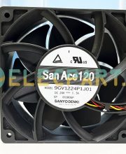 Quạt biến tần SANYO DENKI 9GV1224P1J01, 24VDC, 120x120x38mm