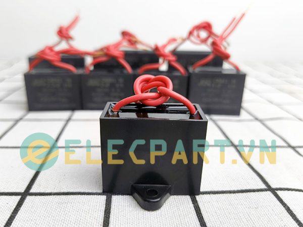 Tụ điện CBB61 3uF, 450VAC Dây cắm