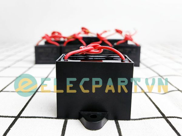 Tụ điện CBB61 8uF, 450VAC Dây cắm