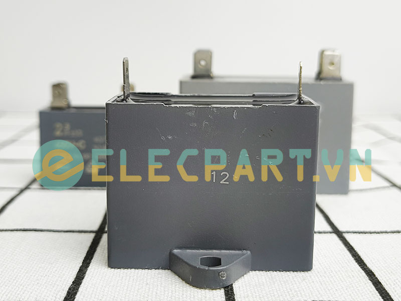 Tụ điện BM CBB61 5uF, 500VAC Giắc cắm