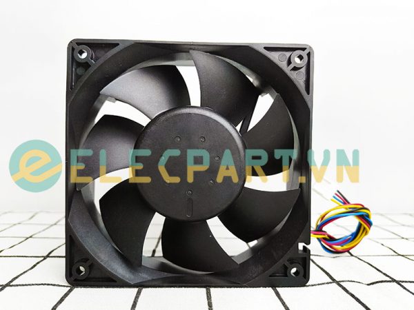 Quạt biến tần DELTA AFB1224SHE, 24VDC, 120x120x38mm