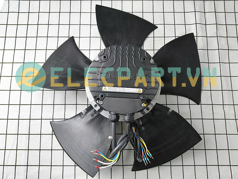 Quạt EC EBMPAPST A3G450-BL03-H1, 230VAC, 450mm