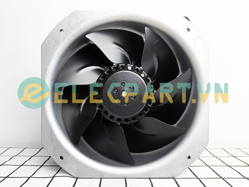 Quạt hút tủ điện EBMPAPST W2E200-HK38-01, 230V, 225x225x80mm