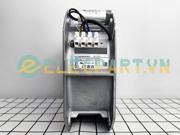 Quạt hút tủ điện EBMPAPST W2E200-HK38-01, 230V, 225x225x80mm