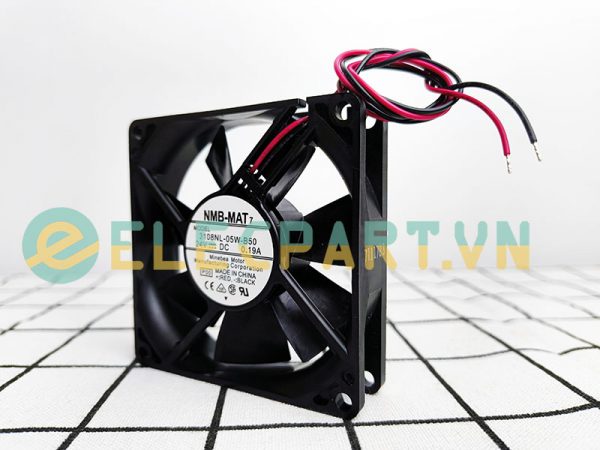 Quạt biến tần NMB 3108NL-05W-B50, 24VDC, 80x80x20mm