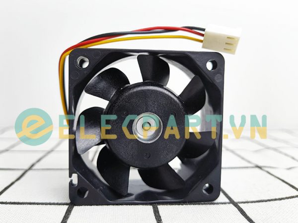 Quạt biến tần SANYO DENKI 109R0612J401, 12VDC, 60x60x25mm