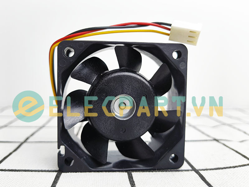 Quạt biến tần SANYO DENKI 109R0612J401, 12VDC, 60x60x25mm