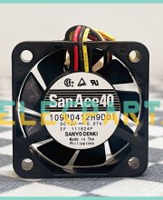 Quạt biến tần SANYO DENKI 109P0412H9D01, 12VDC, 40x40x10mm