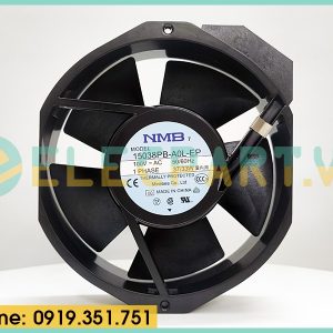 Quạt tủ điện NMB 15038PB-A0L-EP, 100VAC, 172x150x38mm