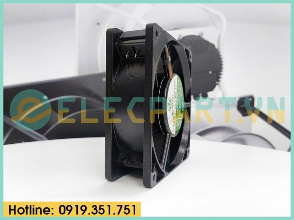 Quạt hút tủ điện Bi-Sonic 4E-230B 02, 230VAC, 120x120x38mm