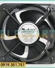 Quạt hút tủ điện COMMONWEALTH FP-20060EX-S1-B, 110/120VAC, 200x200x60mm