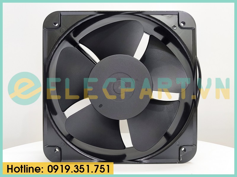Quạt hút tủ điện COMMONWEALTH FP-20060EX-S1-B, 110/120VAC, 200x200x60mm
