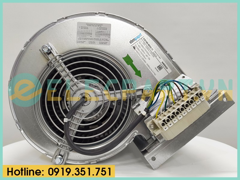 Quạt EBMPAPST D2D160-BE02-11, 230/400VAC, 160mm