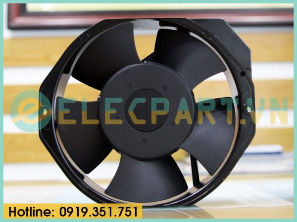 Quạt hút tủ điện FULLTECH UF-15AC11 BTH, 115VAC, 172x150x38mm