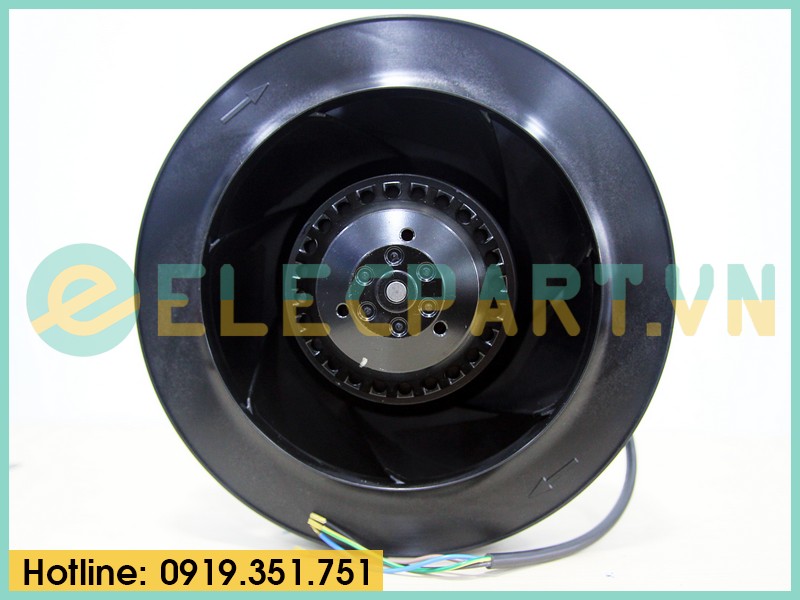 Quạt tủ điện FULLTECH UF-225(69)APA23H1C2A, 230VAC, 225mm