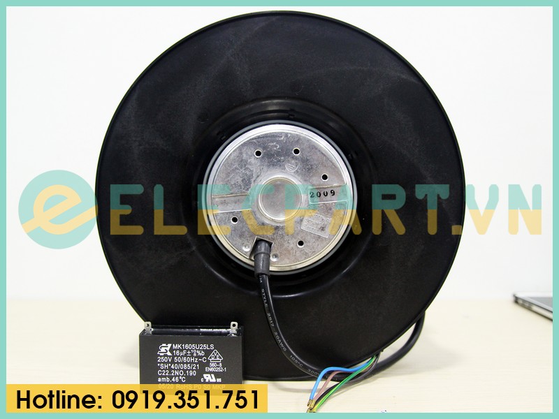Quạt tủ điện FULLTECH UF-225(99)APA11H1C2A, 115VAC, 225mm