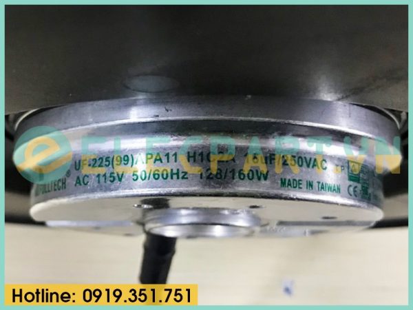 Quạt tủ điện FULLTECH UF-225(99)APA11H1C2A, 115VAC, 225mm