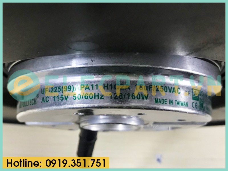 Quạt tủ điện FULLTECH UF-225(99)APA11H1C2A, 115VAC, 225mm