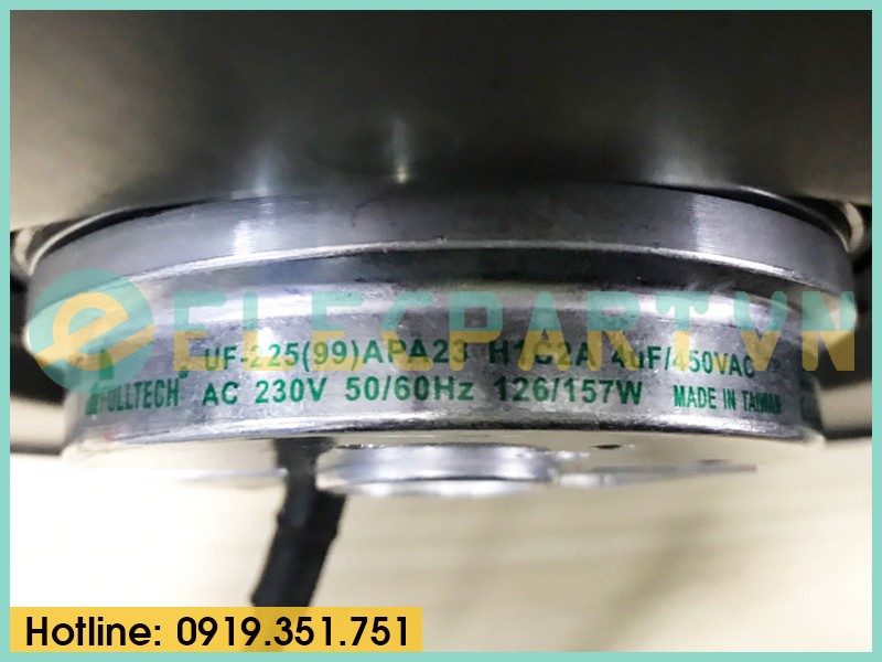 Quạt tủ điện FULLTECH UF-225(99)APA23H1C2A, 230VAC, 225mm