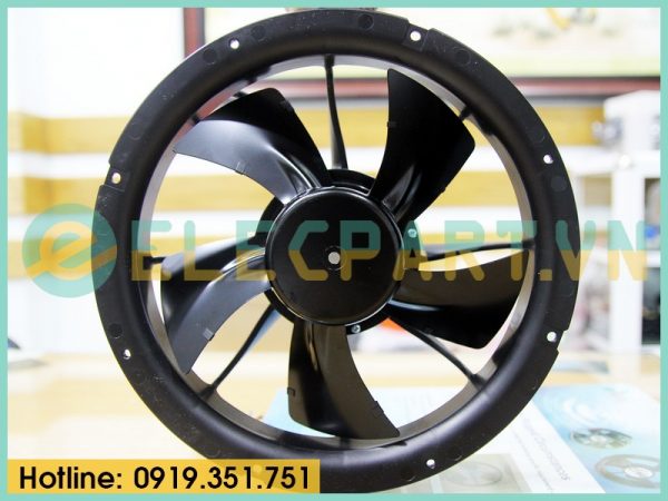 Quạt tủ điện FULLTECH UF-T200BMB23 H1D4A, 230VAC, 250mm