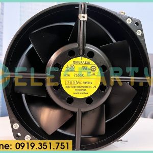 Quạt hút tủ điện IKURA FAN 7556X, 200VAC, 172x150x55mm