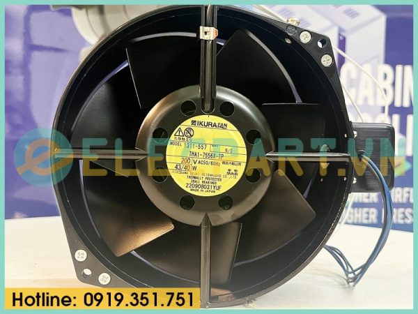 Quạt hút tủ điện IKURA FAN THA1-7556X-TP, 200VAC, 172x150x55mm
