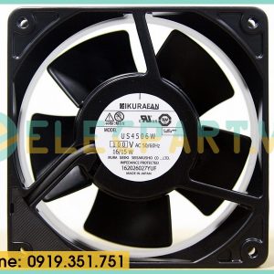 Quạt hút tủ điện IKURA FAN US4506W, 100VAC, 120x120x38mm