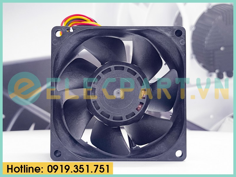 Quạt biến tần SANYO DENKI 9G0824G1D01, 24VDC, 80x80x38mm