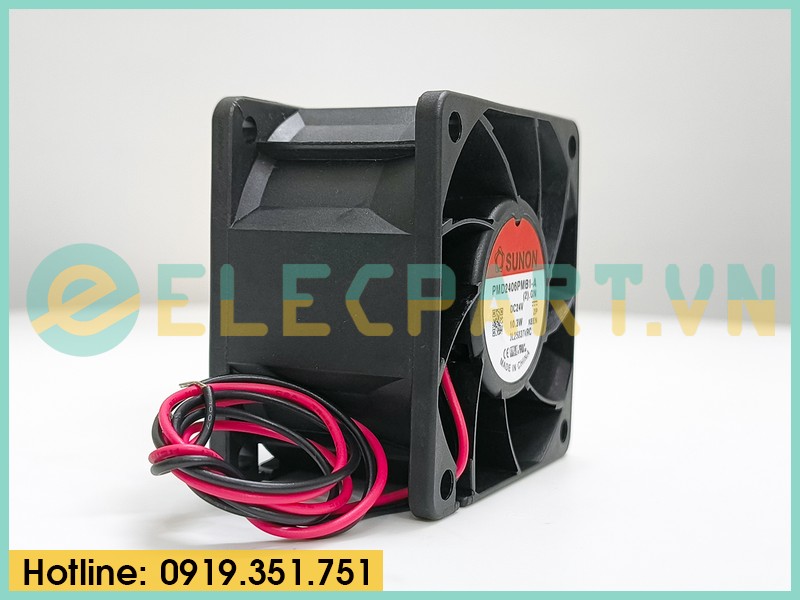 Quạt biến tần SUNON PMD2406PMB1-A(2).GN, 24VDC, 60x60x38mm