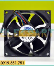 Quạt biến tần AVC DS08025B12U, 12VDC, 80x80x25mm